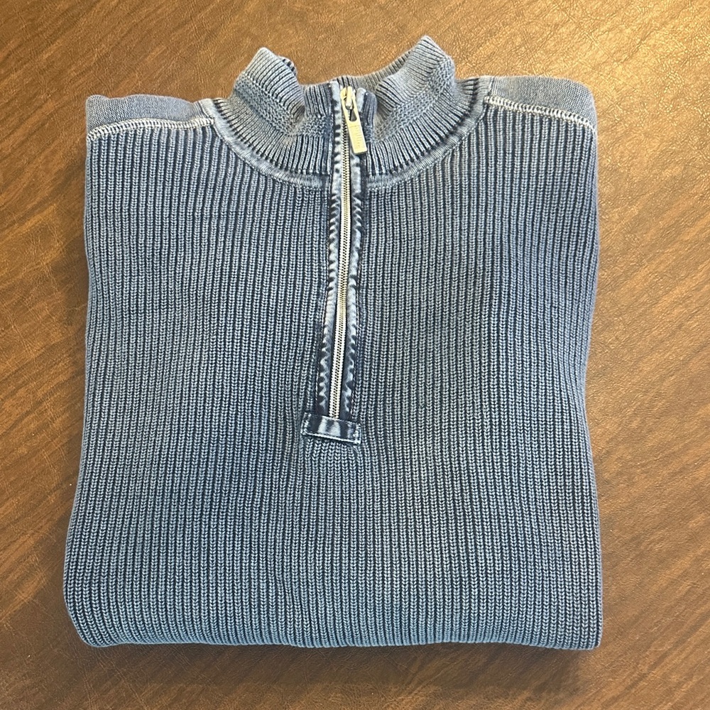 Tommy Bahama 1/4 Zip Pullover Sweater